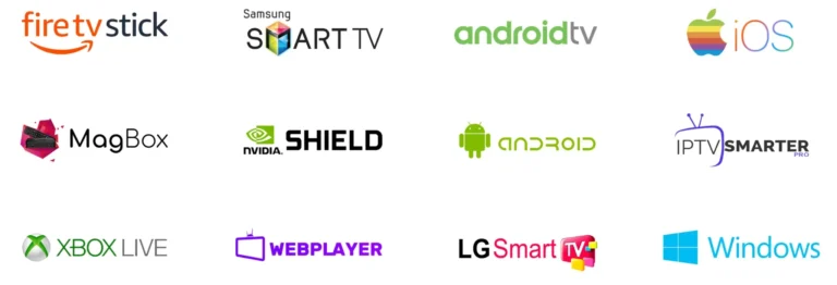 Zero IPTV kompatibel mit iOS, Android, PC und Mac
